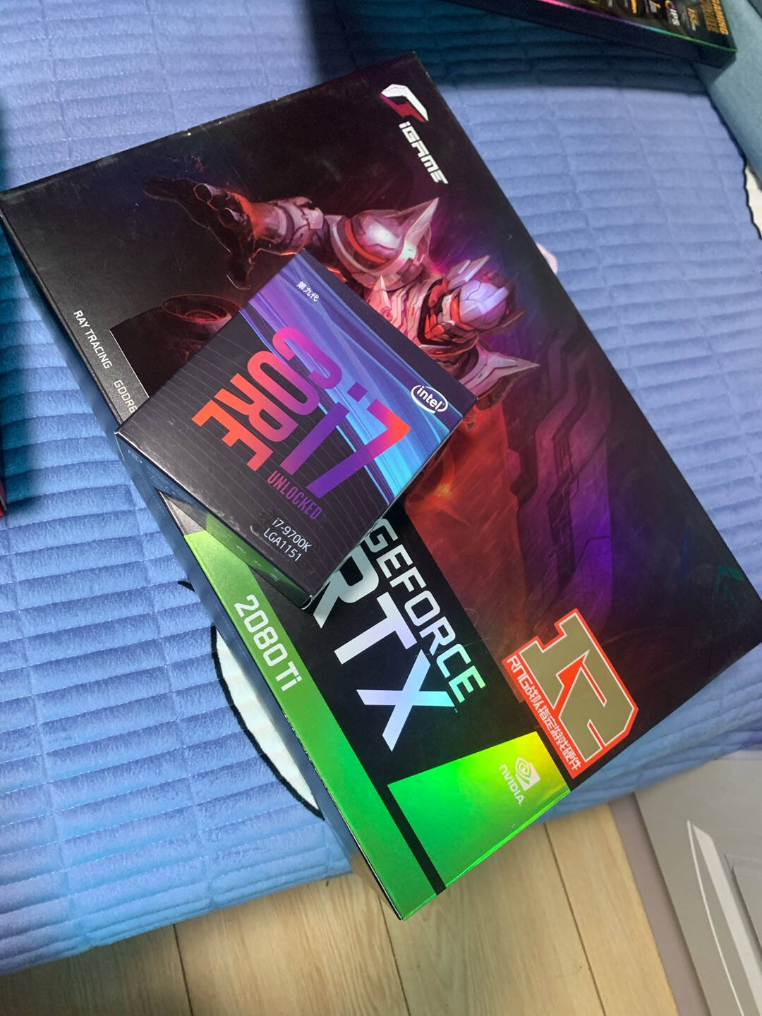 华硕TUFGamingVG27AQE27英寸144Hz显示器超频155Hz2KIPSHDR电脑显示器电竞小金刚旋转升降