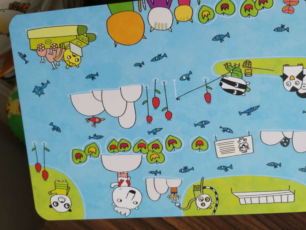 蓬蓬猫系列的书 漫画似的图片 很可爱 硬质纸张 适合孩子
