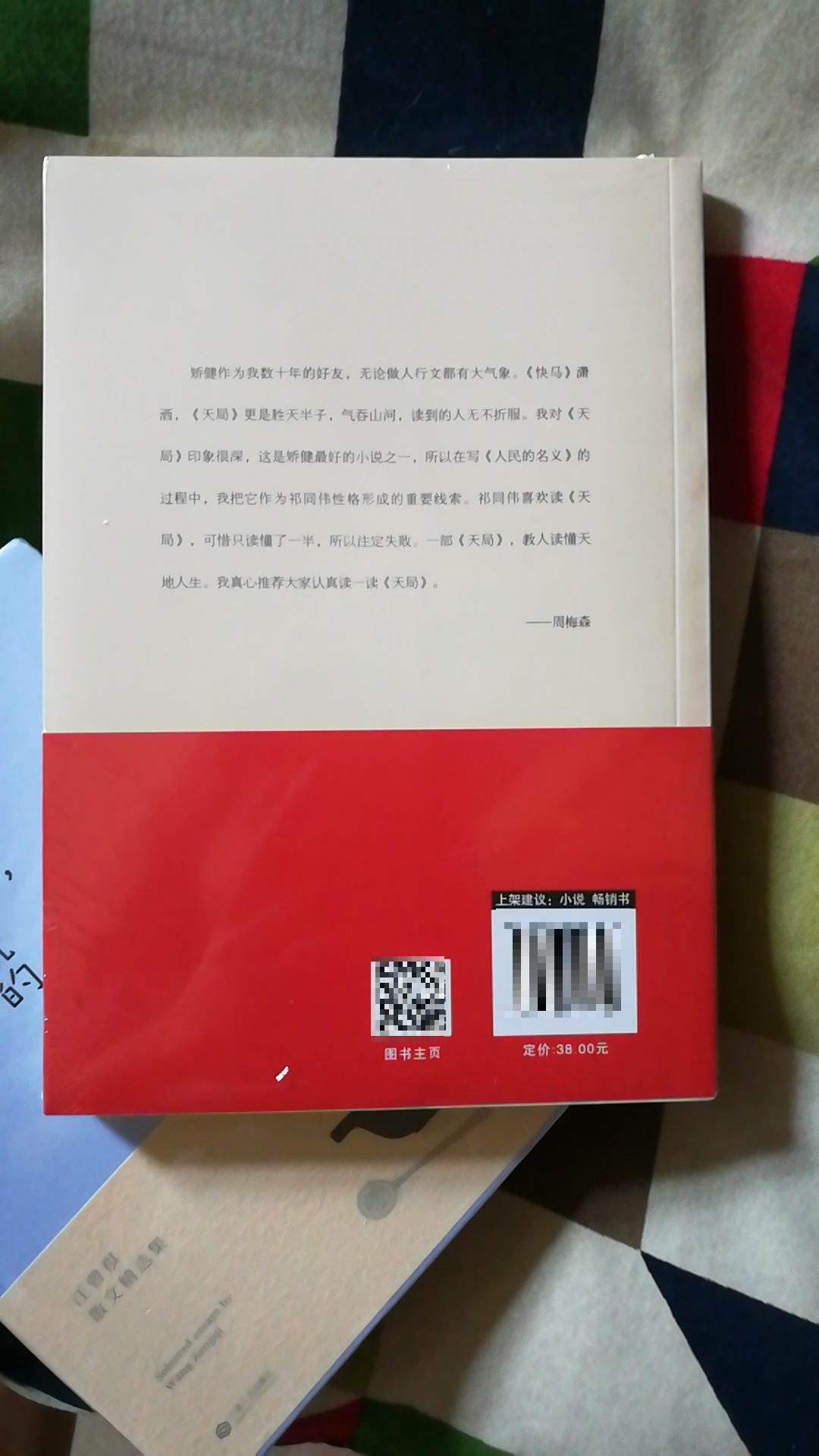 看人民的名义就对这本书种草了，搞活动买来看看，觉得还不错