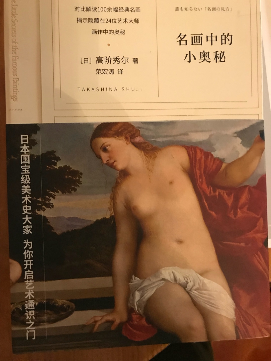 一共4本，日本评论家写的书，是用来学习欣赏名画美术史的好读物。