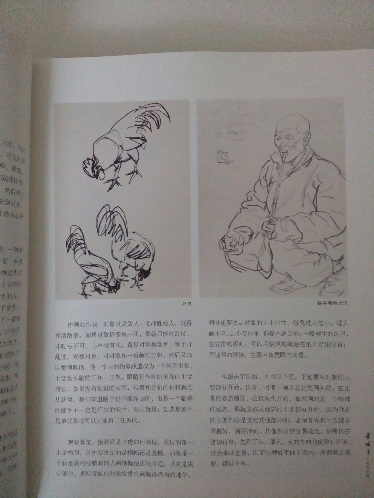 叶老中国画人物大家，尤以女性舞蹈人物最为出色。本书由谈速写与人物画构图描画两部分组成，书中图片颇多，有很多部分的讲述很实用，好书，颇有些看头。
