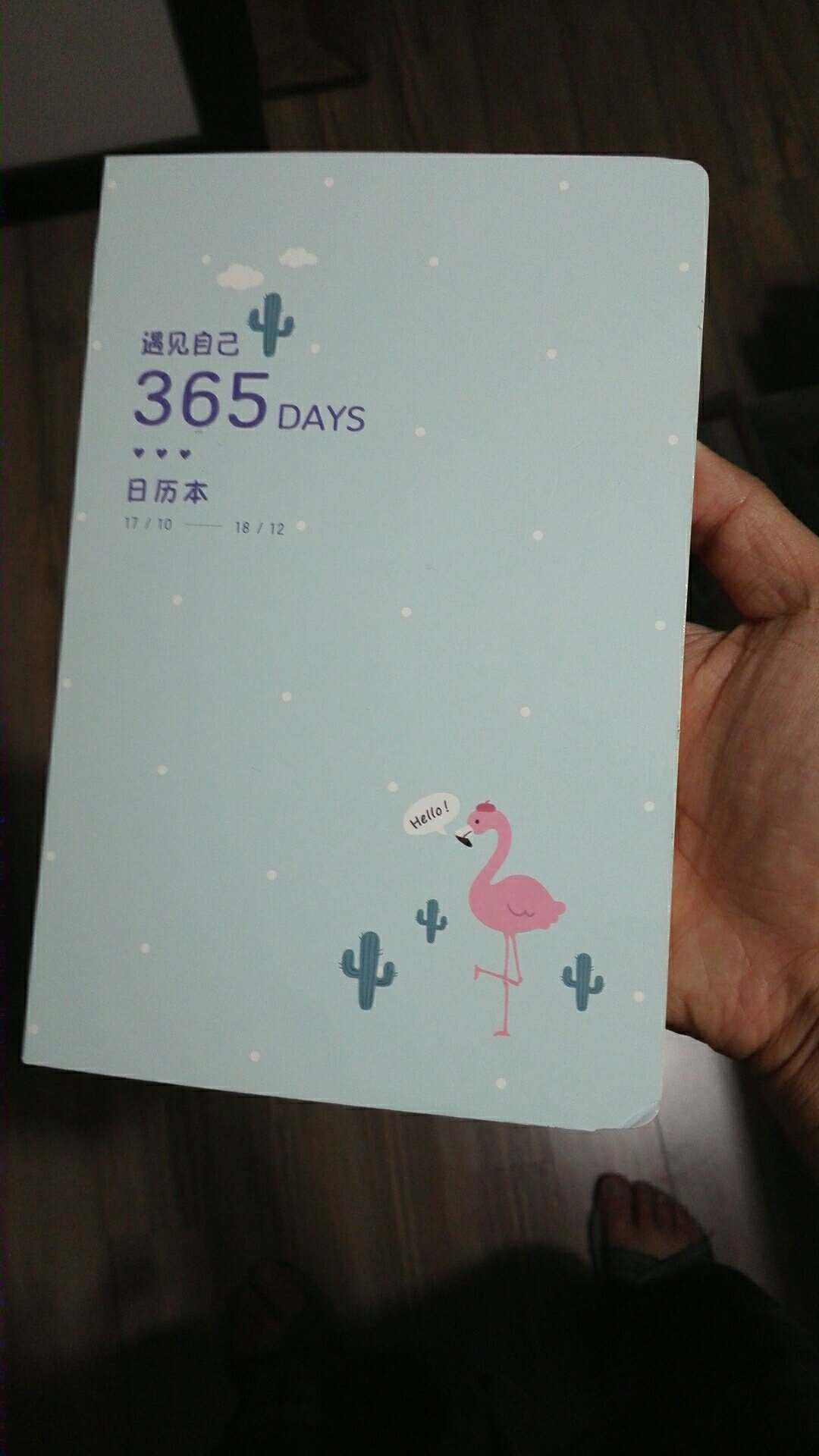 很可爱的一本书，一年365天，还标注了节假日