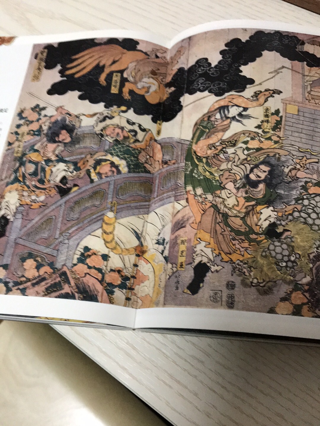 最近在玩网易新出的决战平安京。所以买这本书，很应景。装帧漂亮，浮世绘也很美。