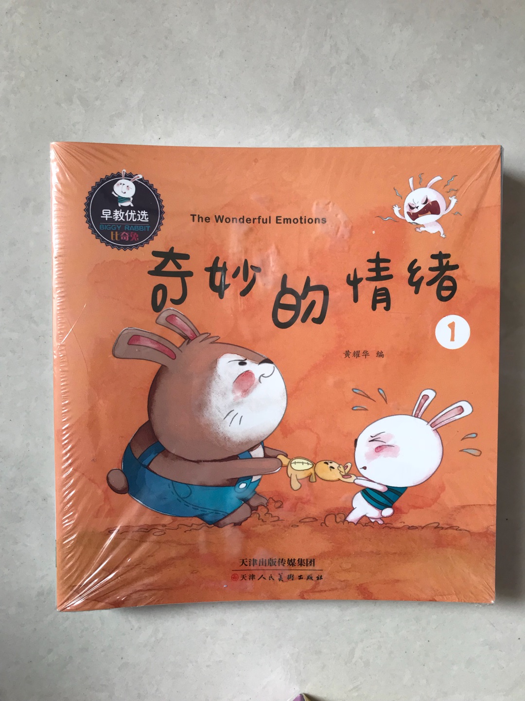 两岁的孩子，已经开始试着表达自己的情绪和感受，特意买来这套书，来引导他。