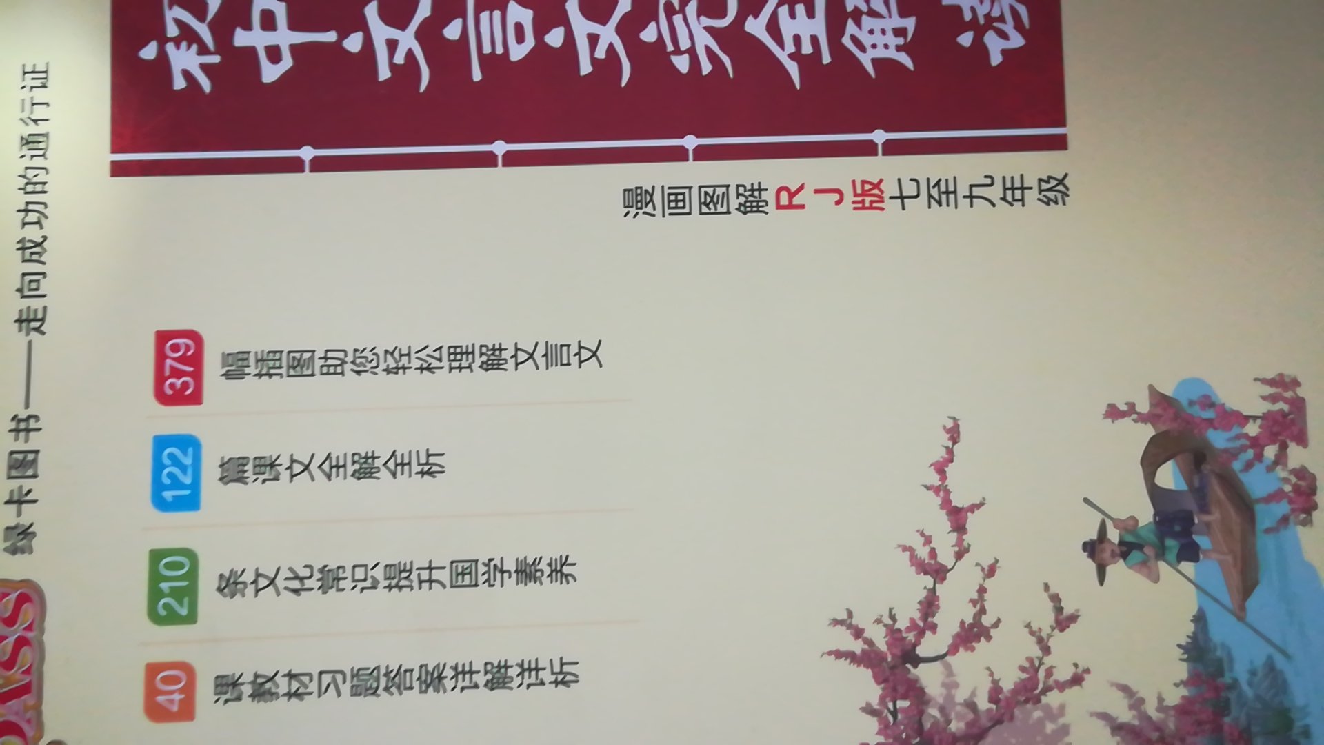 非常适合学生，包含了初中文言文。