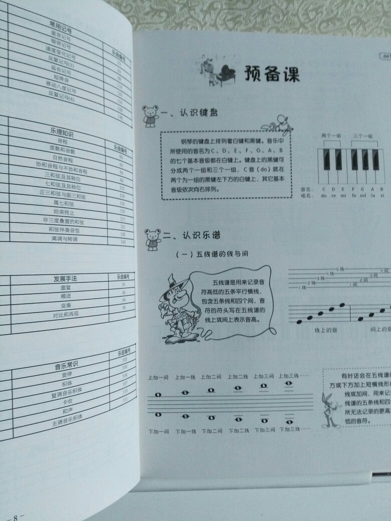 为方便孩子练琴买了第二本。纸质好，是原色，无异味；印刷精美，字号大，轻松读谱；曲目多，内容丰富。好评！