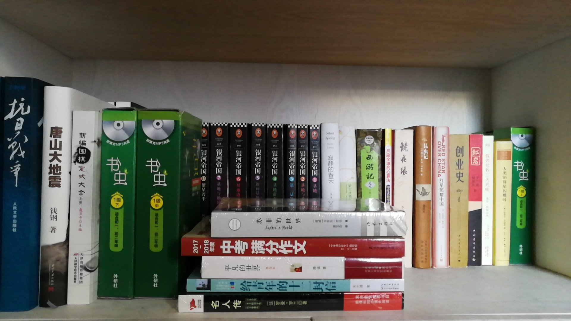 老师指定读书，每个学期都是在上购书，比新华书店折扣大。