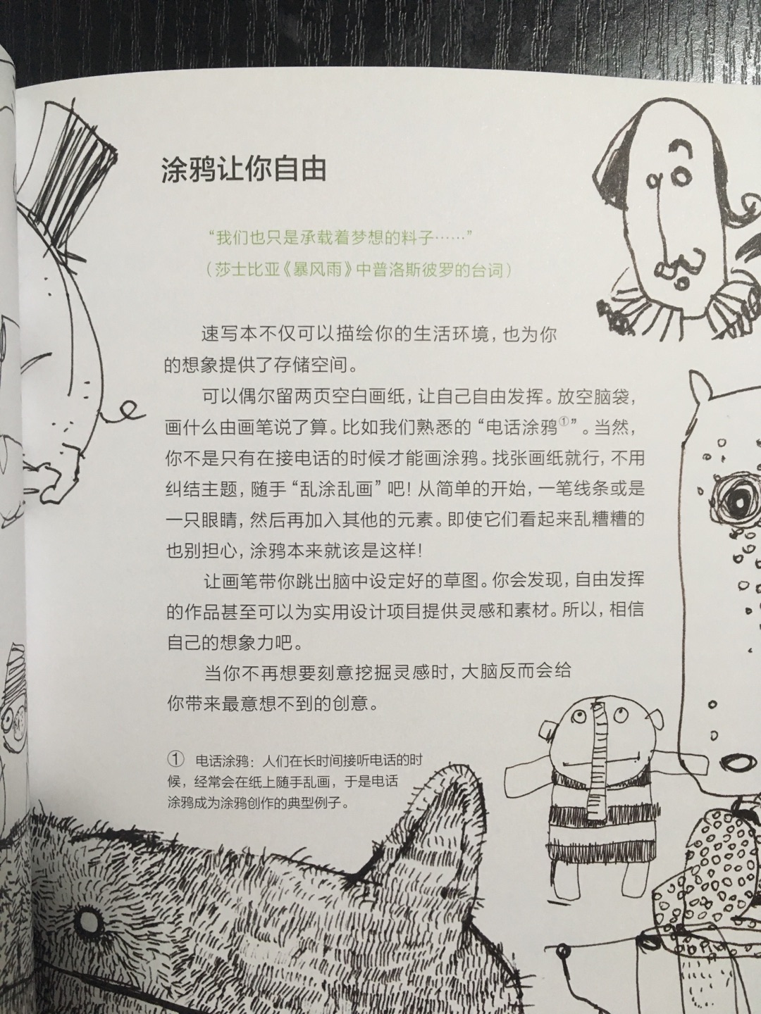 描述与传授绘画意义的一本书，发散艺术性，书籍质量没得说。