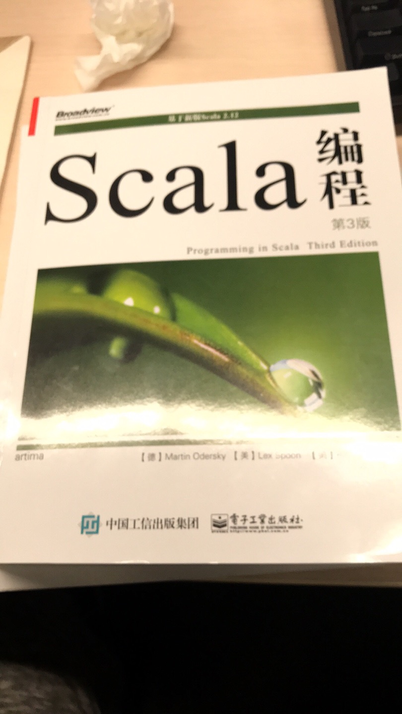 果然是学习scala的圣经，非常棒，强烈推荐，里面的例子很多，方便你掌握scala的语法，非常厚实
