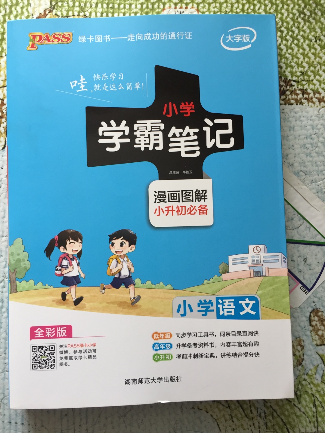 一个小学的都浓缩在里面，实用性很强，孩子也喜欢