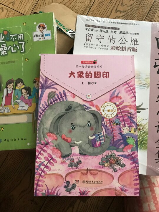给闺女一下买了好几本王一梅的这个系列的故事书，闺女很喜欢，适合一年级的孩子提高阅读水平。
