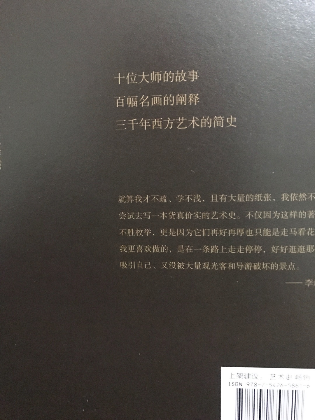 一部另类艺术史，了解一下。服务不错，物流快递给力，配送员态度很好！
