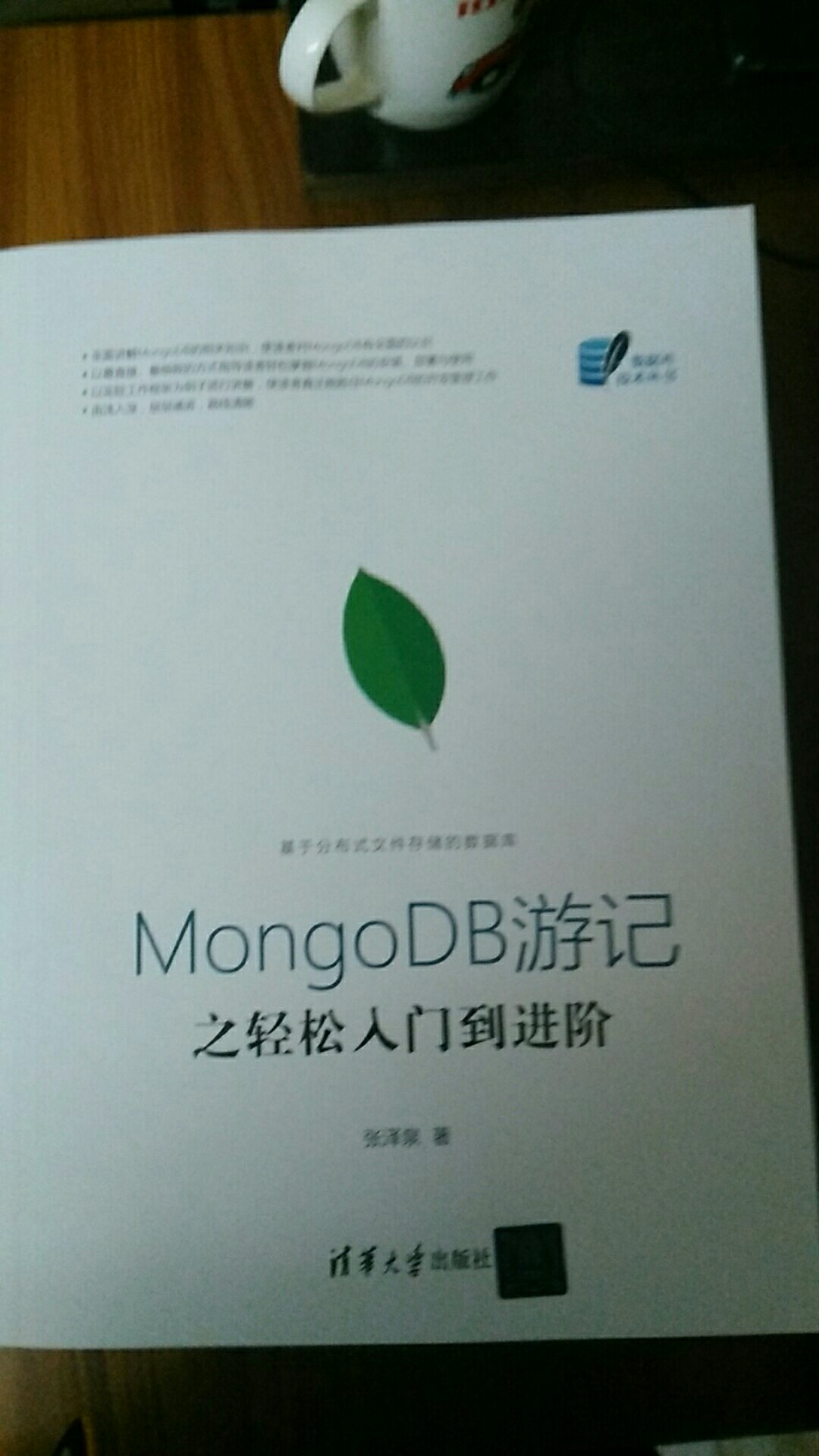 mongodb入门，可按照书上讲的动手实践，而且内容也比较新，值得学习！