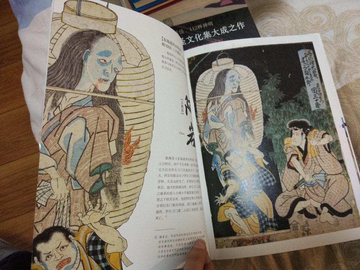 对日本的妖怪文化比较感兴趣，这本算是画集吧，质量还行，喜欢的可以入手。