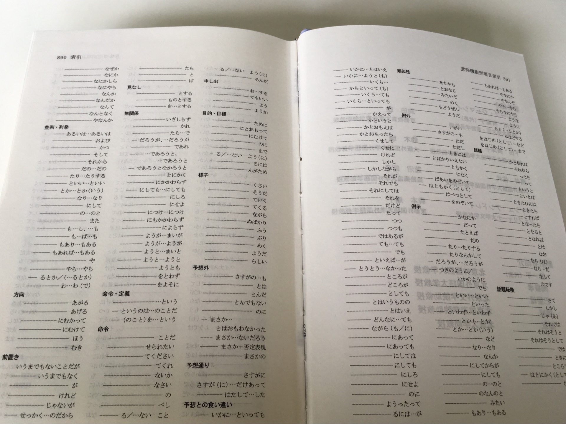 可以说是日语句型方面最好的书之一了，口碑极佳，3000个句型远超一般的同类书籍，汉字有注音，最后有五十音和按用途归类的索引，便于查询，并且不与jlpt挂钩，这才是我要的。纸张有点薄，好在是辞典，有硬封面。纸质书就是比扫描的pdf看着舒服。包装就一般了，没做任何防护，就是个袋子装起来，幸好没破损啥的。