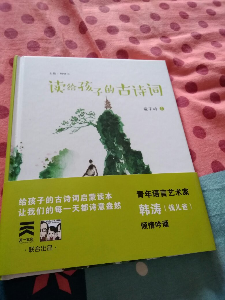 看到别人推荐买的，诗词很好，就是书里的配图和诗词不是特别的配，没有突出诗词的含义