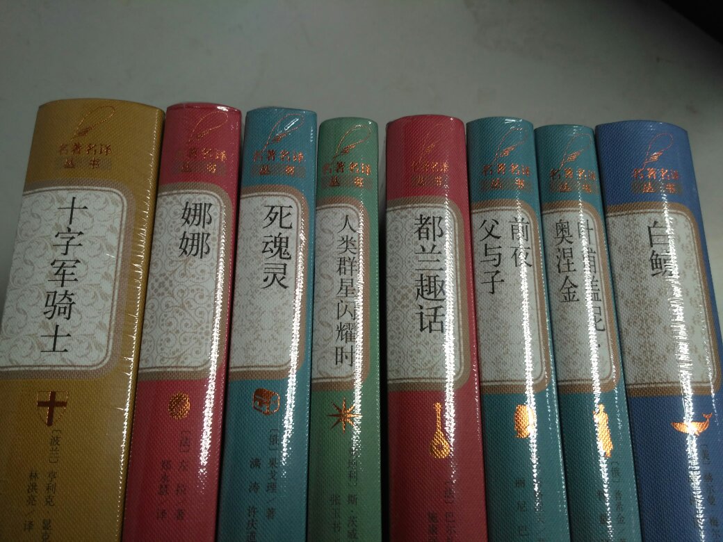 系统套装书只要买了一本开了个头就很难停下来，前后两年这套人文社的名著名译也快收齐了，后面就安心慢慢看吧。