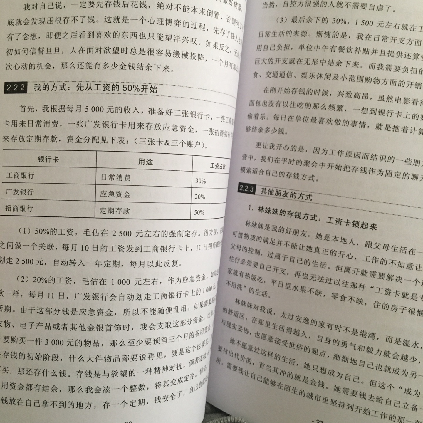 书比较薄，理财的基本理念大白话教学，凑单一般。。。我为什么喜欢在买东西，因为今天买明天就可以送到。我为什么每个商品的评价都一样，因为在买的东西太多太多了，导致积累了很多未评价的订单，所以我统一用段话作为评价内容。购物这么久，有买到很好的产品，也有买到比较坑的产品，如果我用这段话来评价，说明这款产品没问题，至少85分以上，而比较垃圾的产品，我绝对不会偷懒到复制粘贴评价，我绝对会用心的差评，这样其他消费者在购买的时候会作为参考，会影响该商品销量，而商家也会因此改进商品质量。