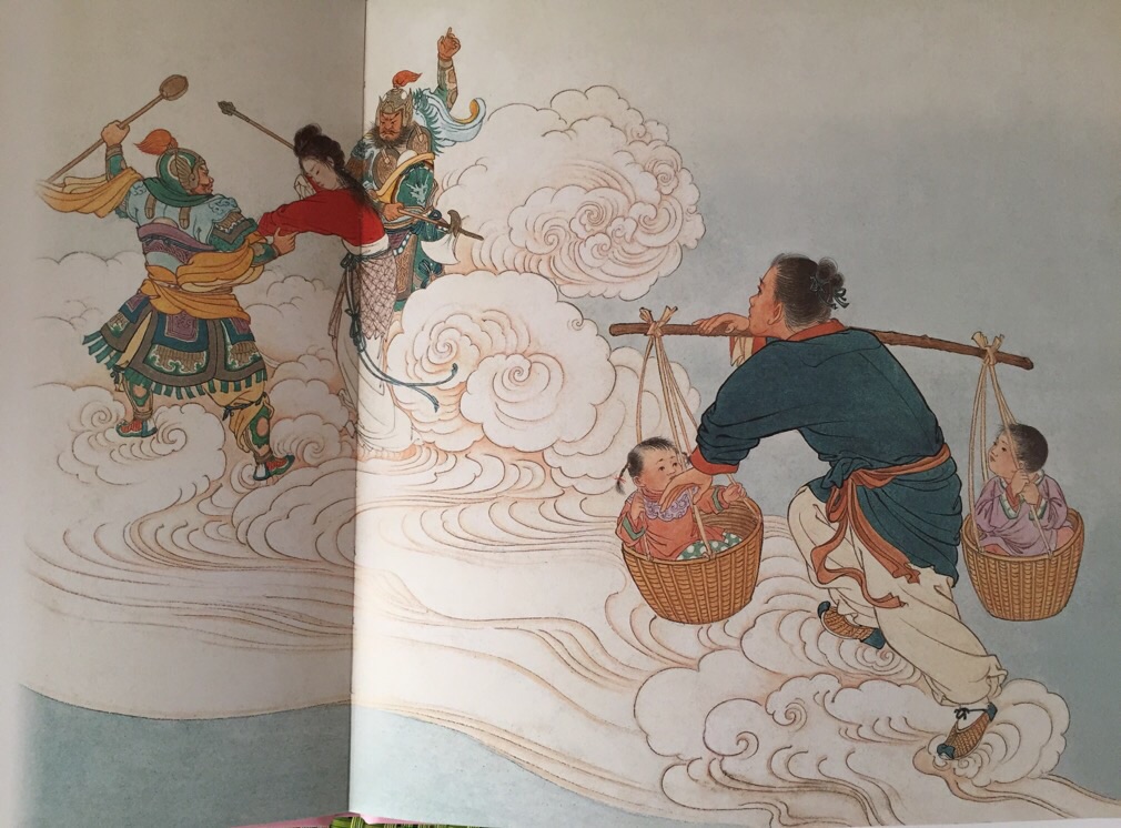 书的质量很好。画也是很有中国特色，画得特别好！孩子也喜欢这种绘本。希望能有更多的作品。