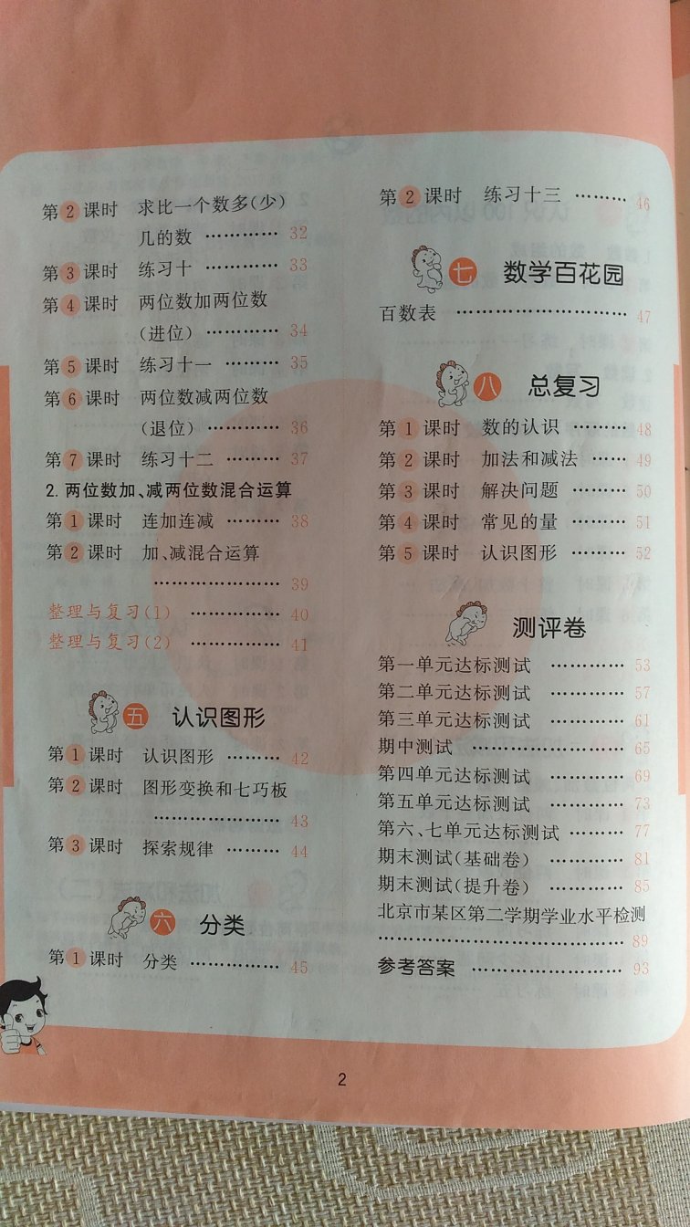 这个是北京版的小学数学辅导练习册，挺好的。市面上北京版的辅导书不太多，这个还是很实用的。