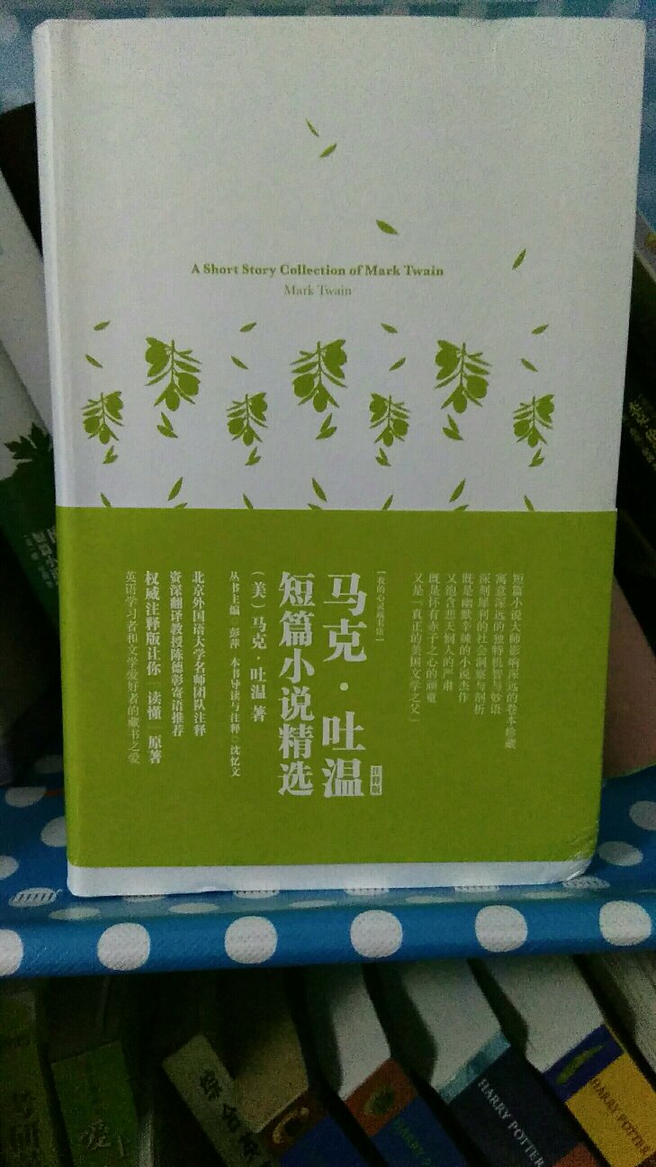 这部马克吐温短篇小说精选，一共收录了23个小故事，每页都有详细的中文注释，帮助理解，真是太棒啦！