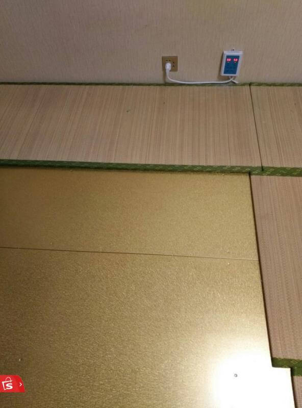 三煦（SANXU）三煦电热炕板无辐射电热板韩国电热板炕汗蒸瑜伽高温电热板三煦碳纤维木纹1.7*0.7