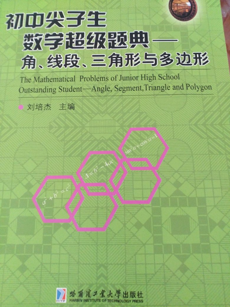 哈工大的书，尤其是数学，真的很不错，同事推荐，朋友推荐，孩子也经常说要买哈工大的数学书。没办法啊，只能买几本看看