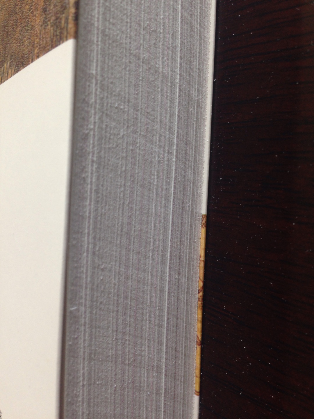这本书侧面切页的水平真是一言难尽...翻一页就要掉纸屑..不知道是单单这本书的工艺问题还是印刷厂生产线的问题