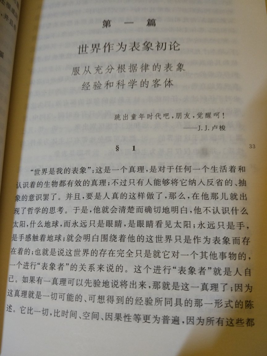 《作为意志和表象的世界》,叔本华经典著作之一,618活动果断下手