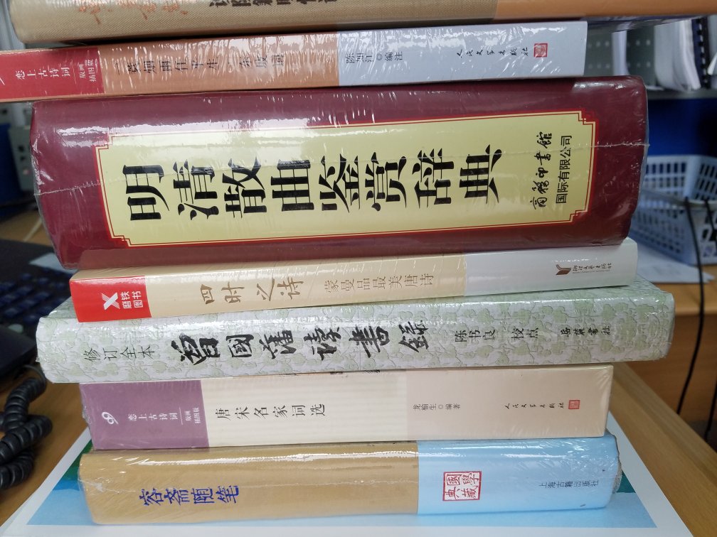 人民文学出版社的书，不是精装 ，但非常适合于放枕边或随手翻翻