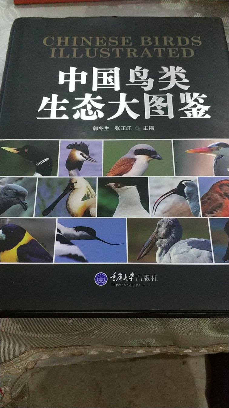 书很厚重，也很贵，图文并茂大部分国内鸟类。