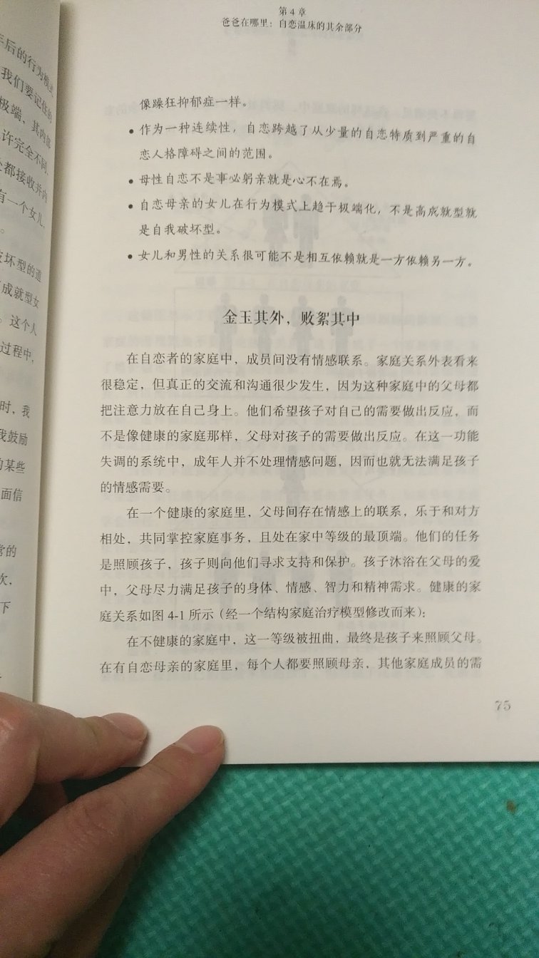 刚看不久，讲自恋的，感觉没有太多这方面的困扰，学习一下，全当了解了