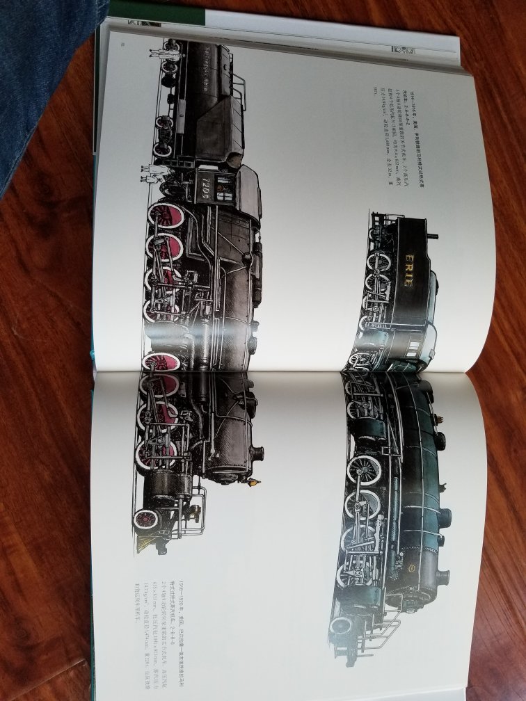 画的相当好，很不错的科普参考书，直观表现各种火车原貌，有了这本书，不用再在网上东找西找火车图片了。
