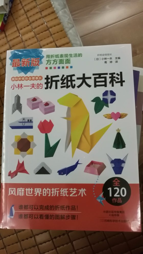 比较简单的折纸书，活动凑单买的