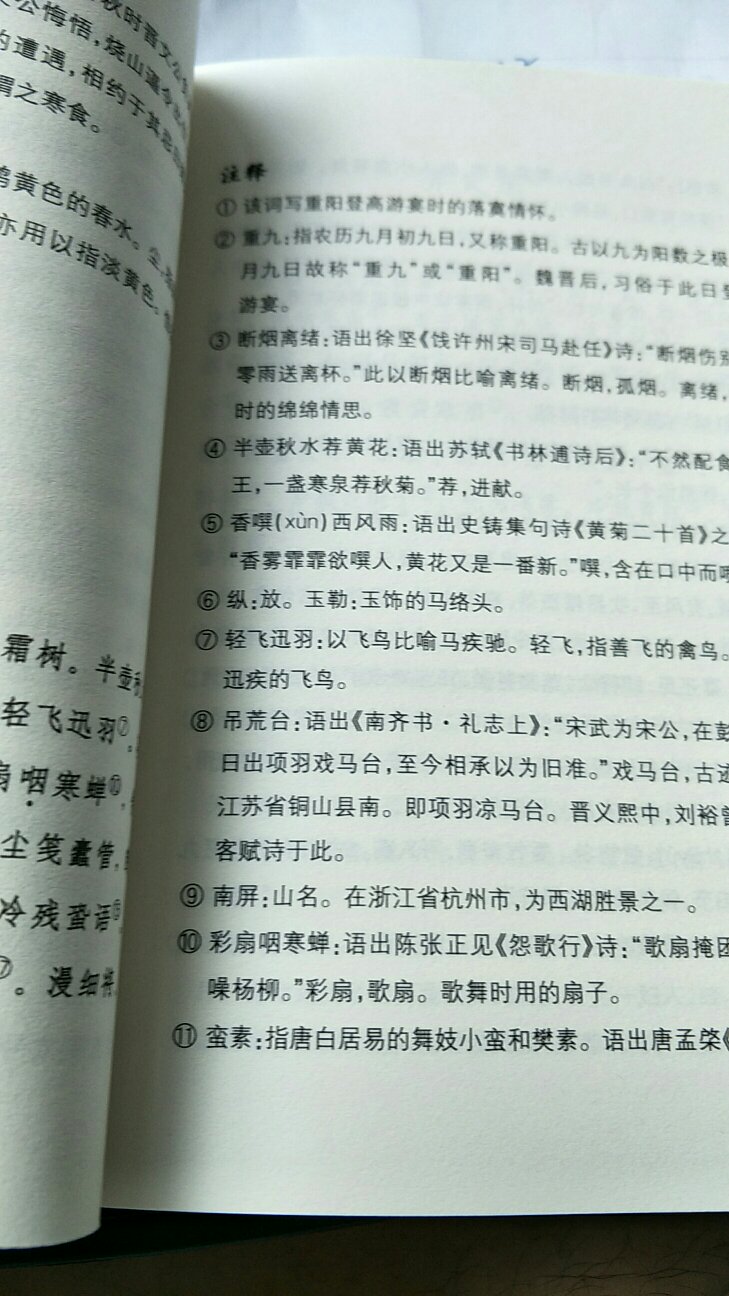 非常爱吴文英的词，读起来有感觉。注释比较详细，附有精美插图，很棒！