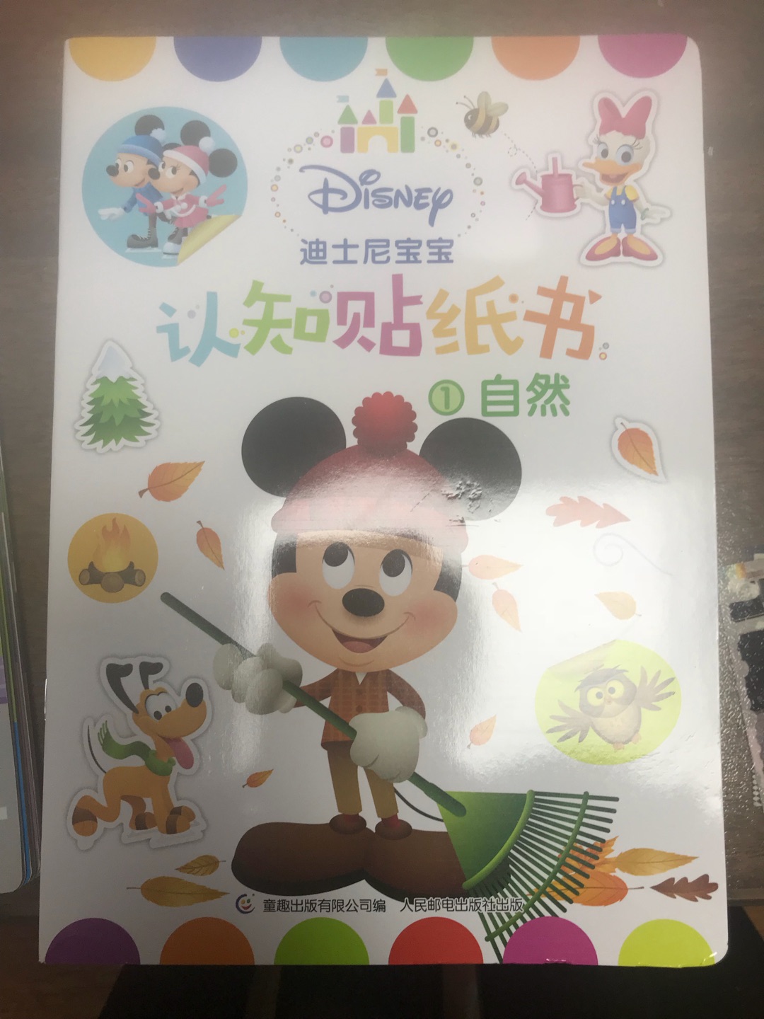一套迪斯尼的贴纸书，孩子们都很喜欢，姐姐喜欢公主，弟弟喜欢米老鼠
