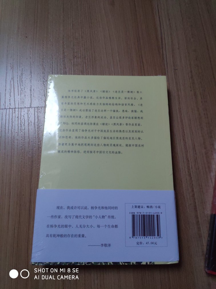 著名作家和编剧～杨争光的作品。看了介绍，还没有正式阅读。正版图书，印刷精良，物美价廉，商城发货快，好评。