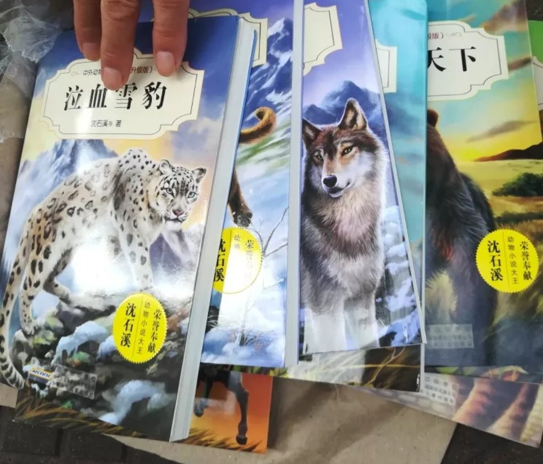 孩子怕动物确特别喜欢读沈石溪的动物小说