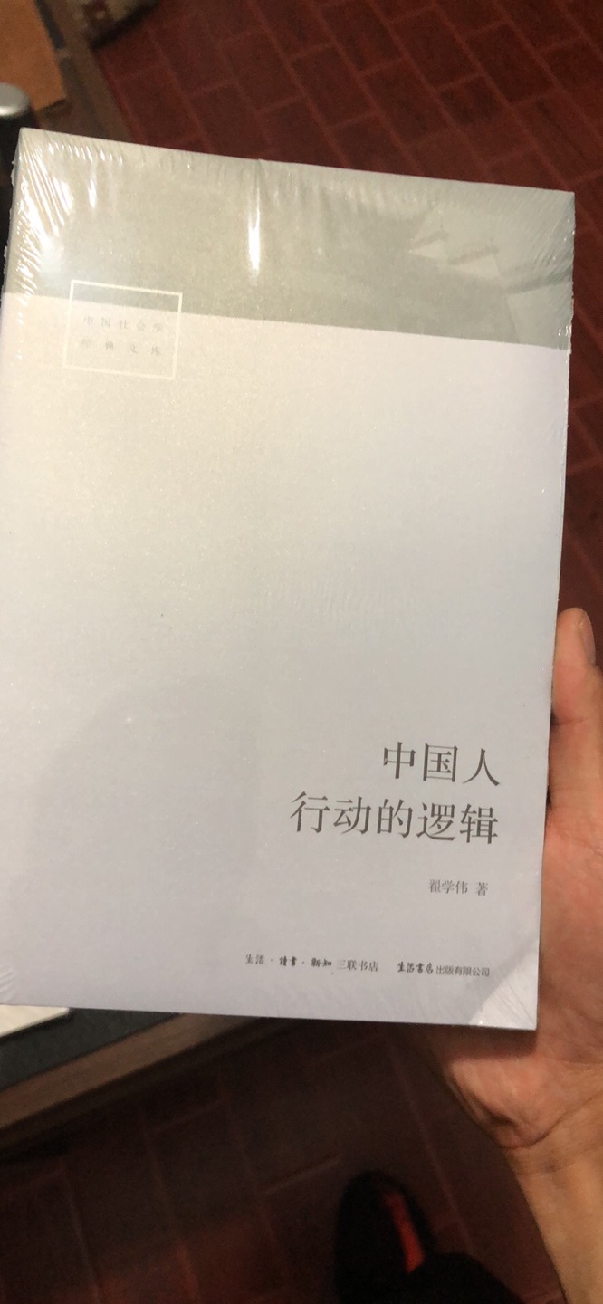 中国人行动逻辑，看书名有点好奇，买本看看