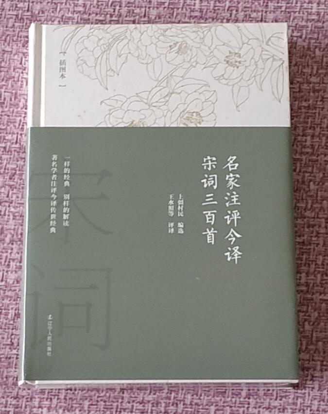 本书编选者上彊村民，本名朱孝臧(1857—1931)，后改名祖谋，字古微，号沤尹，又号彊村，浙江归安 (今湖州)上彊村人，是清末词坛四大家之一（其他三家为王鹏运、郑文焯、况周颐）。早年工诗，至四十岁时方专力于词。他从南宋词人吴文英入径，上窥北宋词人周邦彦，但又不拘一家（晚年又取法苏轼），融会贯通，被视为清词的集大成者和中国词史的“殿军”。著名宋词研究学者王水照等对《宋词三百首》做注、评、译，将宋词的优美意境完整地传达给读者，令中等阅读水平的读者能体会和理解宋词之美。