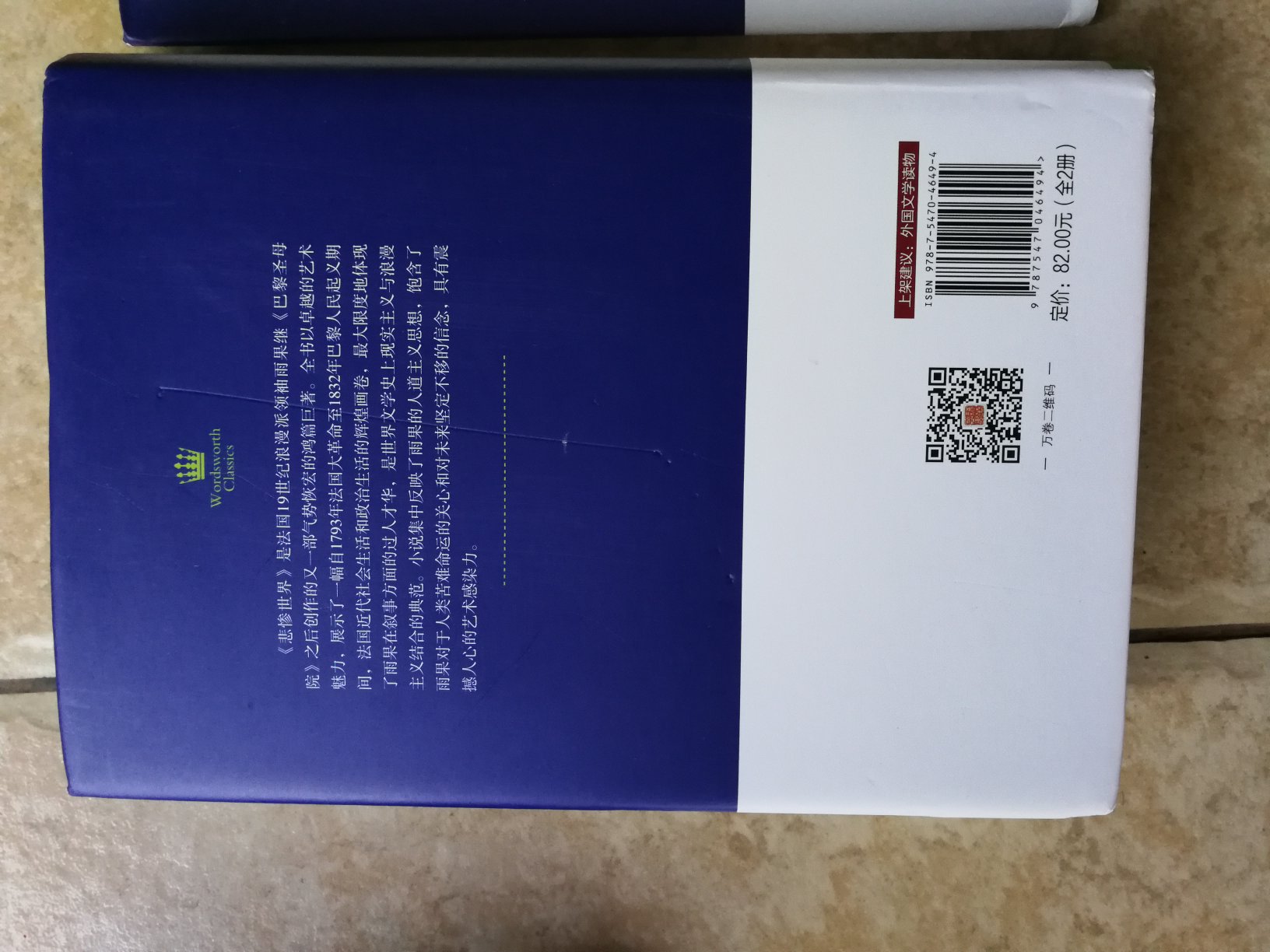 悲惨世界（全译插图版 套装上下册）经典名著价值阅读 要学会读经典。