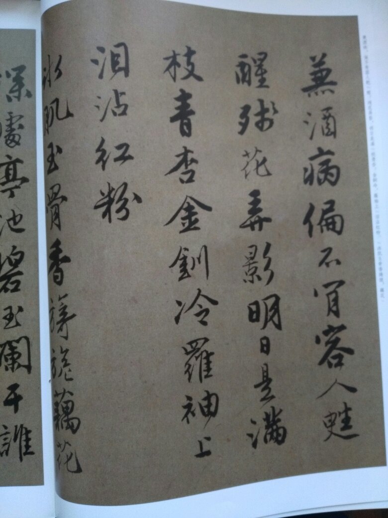 中华书局字帖放大版本，字大而且清晰，纸张质量不错，挺适合欣赏和临摹。