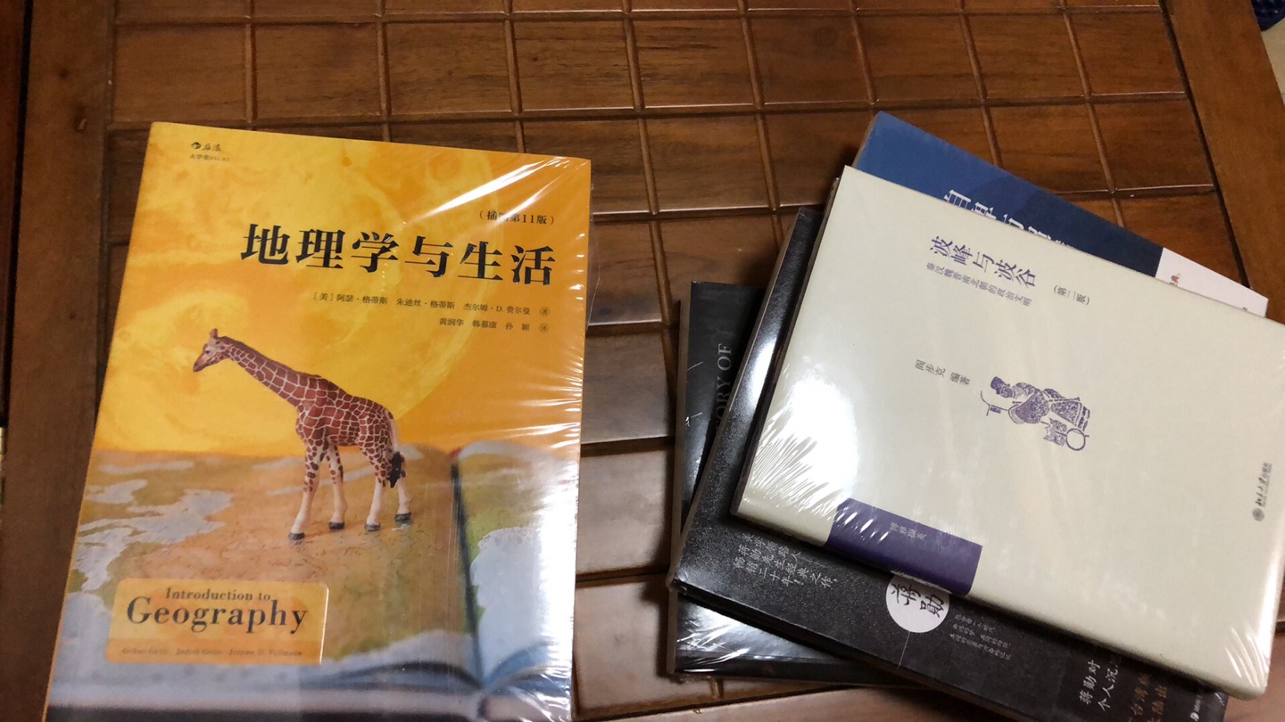 很开心，买到这本书，作为地理学入门的读物，很有兴趣学习