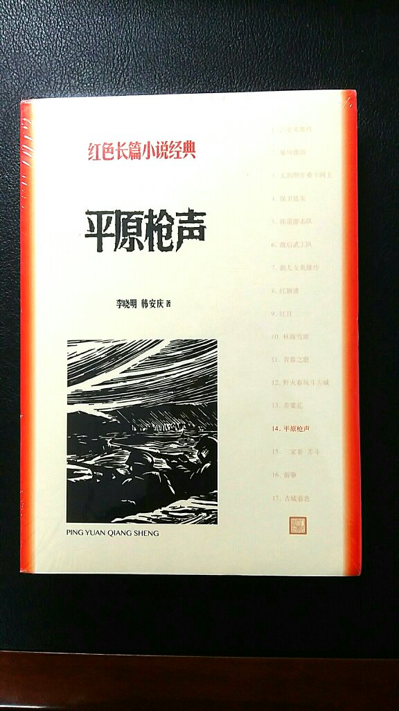 红色长篇小说经典作品，人民文学出版社出版。