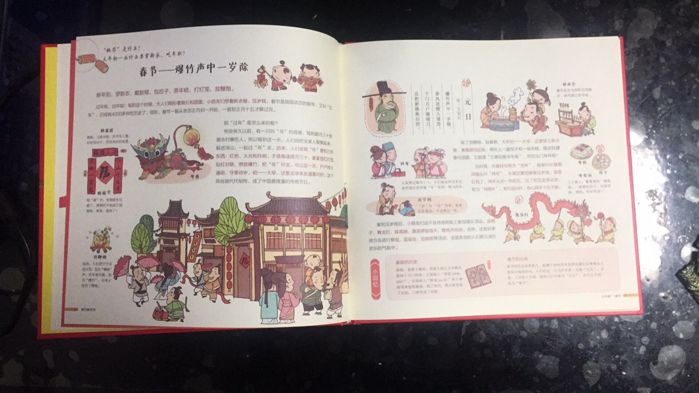 对孩子了解中国传统节日非常有用，可读性强