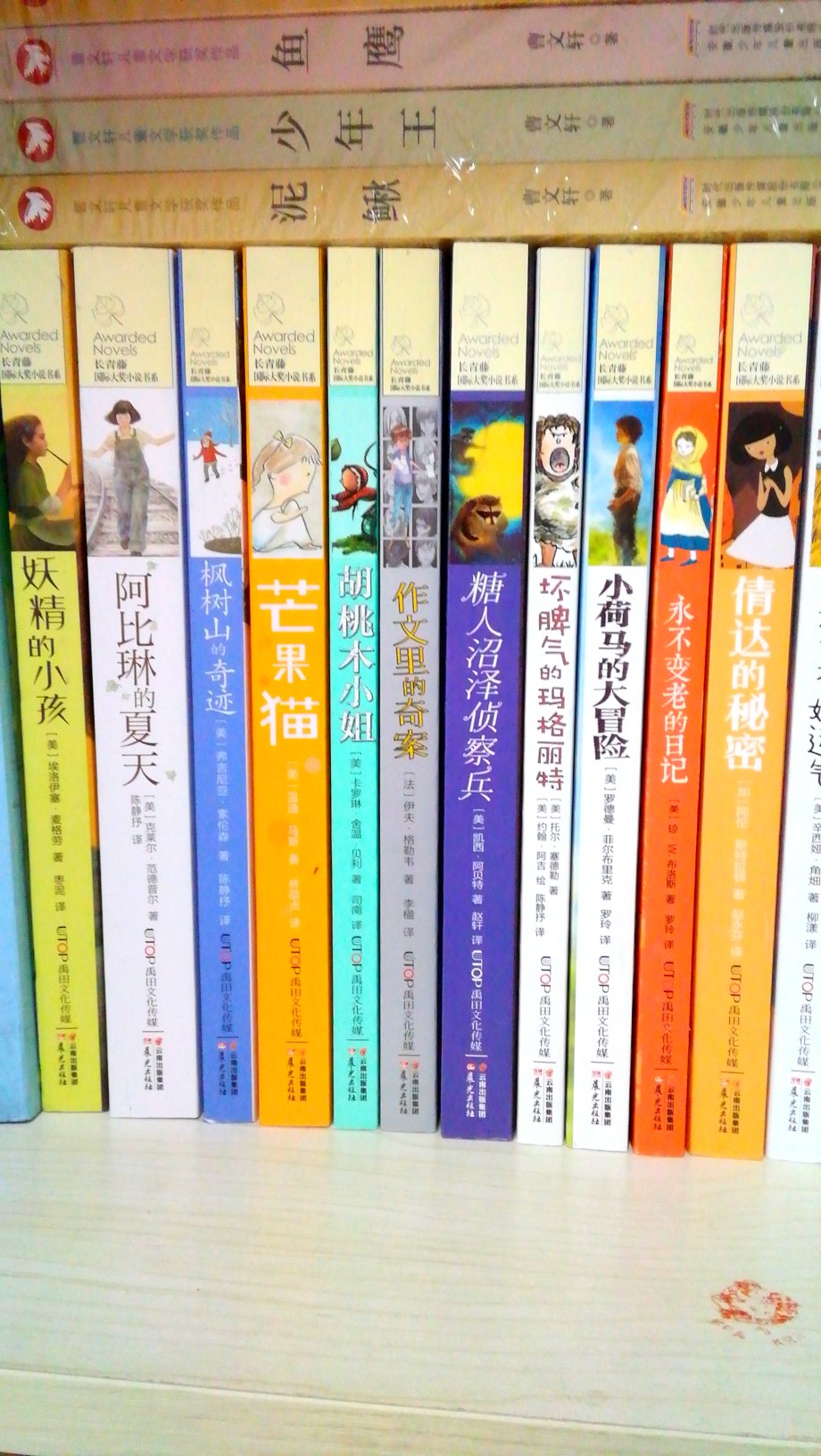 长青滕国际大奖小说，共12本，双Ⅱ搞活动买的。孩子很喜欢。