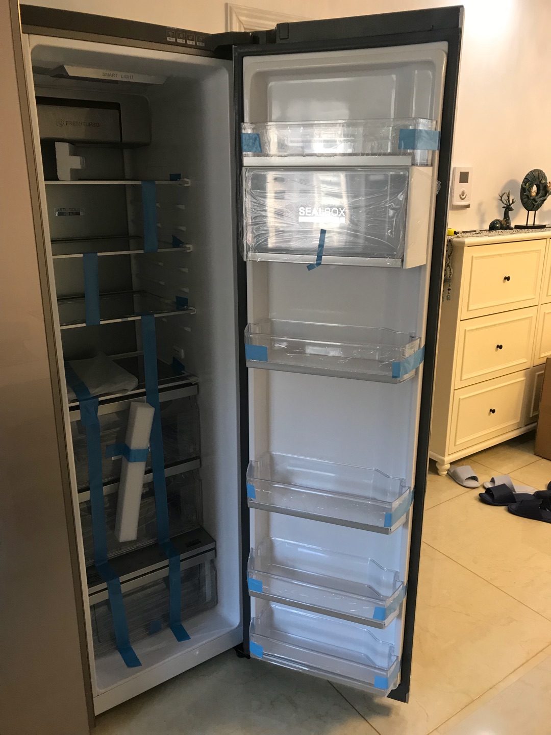 卡萨帝bcd-622wdcau1红外食材感温,干湿分储,四挡精准变温-好不好用呢