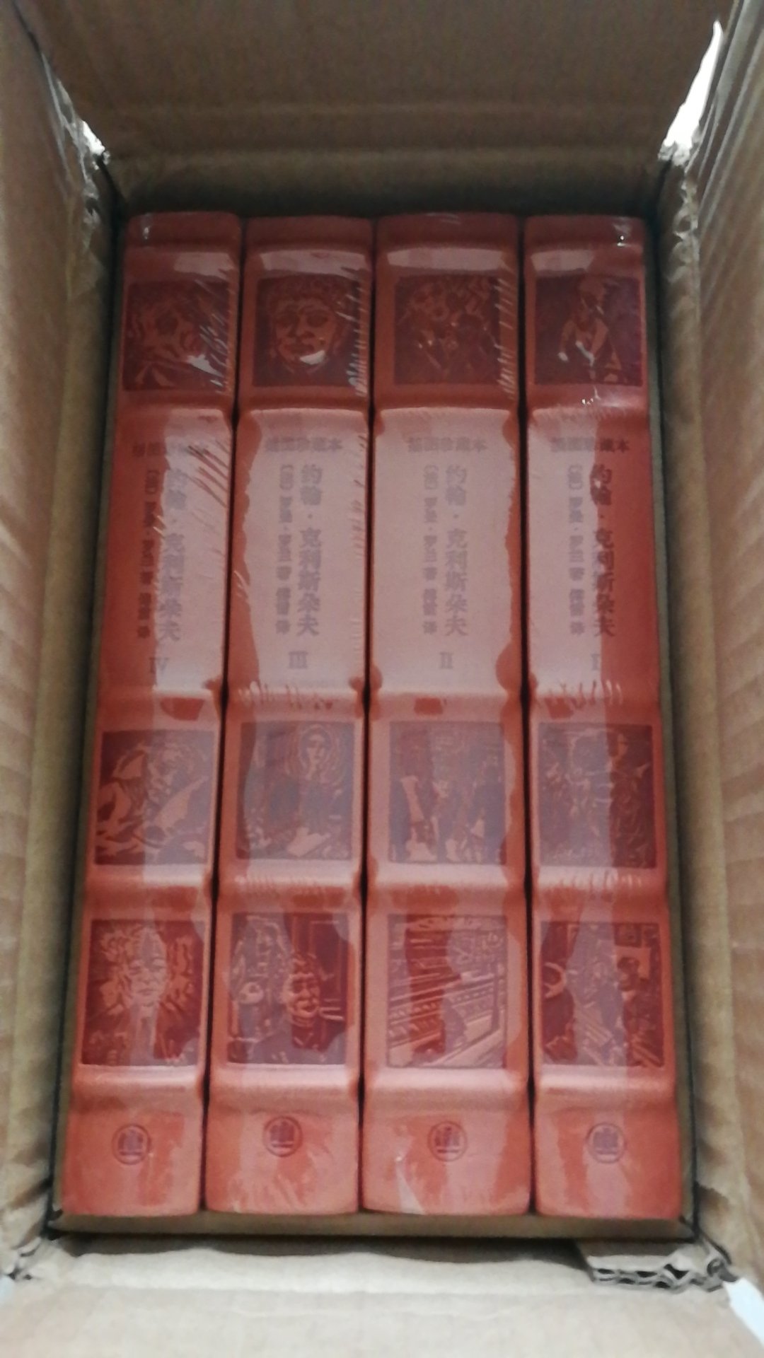 上海译文出版社推出的罗曼罗兰作品《约翰克里斯朵夫》，傅雷译本，书为仿皮面精装16开，书脊锁线纸质优良，排版印刷得体大方，活动期间价格优惠，送货速度也很快，非常满意。