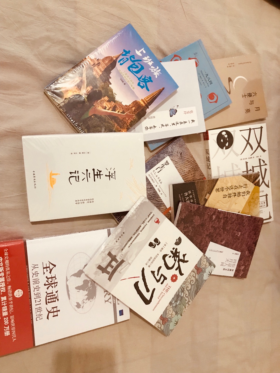 快递员大哥服务态度特别好！一次性买了10本。99元拿下！很赚的一次活动！