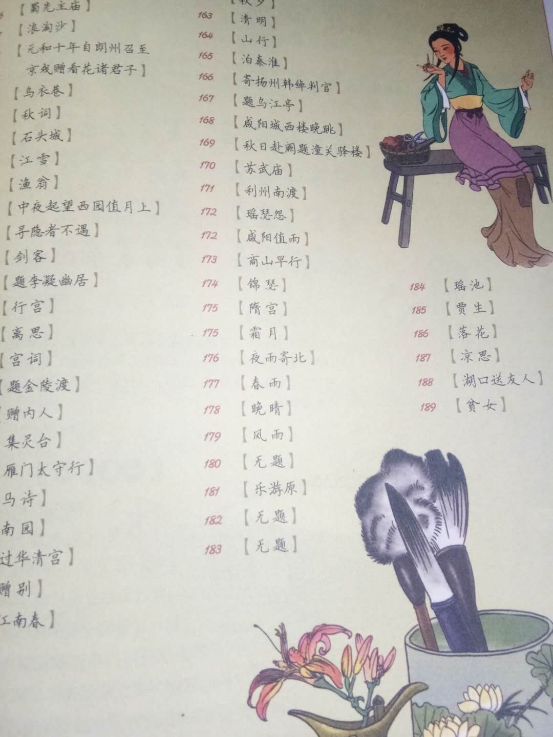 唐诗三百首，才189首